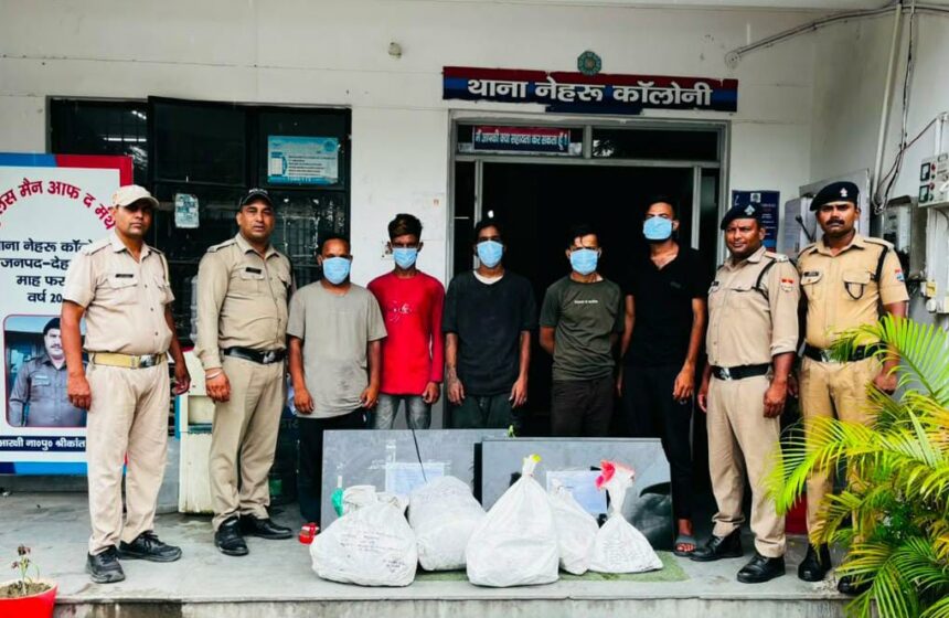 देहरादून: पैनेसिया अस्पताल में चोरी का खुलासा, 5 आरोपी गिरफ्तार; 3 लाख का सामान बरामद-Newsnetra 3 IMG 20260716 WA0088