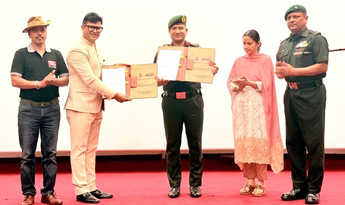 सैनिक परिवारों को उच्च शिक्षा में बड़ी राहत, सीआईएमएस ग्रुप ऑफ कॉलेजेज और गढ़वाल राइफल्स के बीच महत्वपूर्ण MOU-Newsnetra 8 64a1551c ebdc 4e74 ae54 36e56e6dbaa5