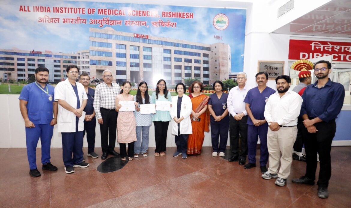 राष्ट्रीय अंगदान माह: एम्स ऋषिकेश ने जागरूकता कार्यक्रमों से दिया अंगदान का संदेश, 3 अगस्त को निकलेगी फ्लैग मार्च-Newsnetra 5 85820a1d fac2 455a b2e4 b91ccbac5573