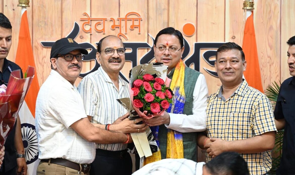 मुख्यमंत्री पुष्कर सिंह धामी के जन्मदिन पर बधाइयों का तांता, भारतीय चिकित्सा परिषद ने दी शुभकामनाएं-Newsnetra 4 470d332a ebd6 442f b07c d46f292ca51f