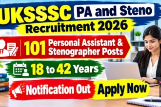 uksssc pa and steno recruitment 2026 apply online for 101 personal assistant 6aa002892aab627082157 1200