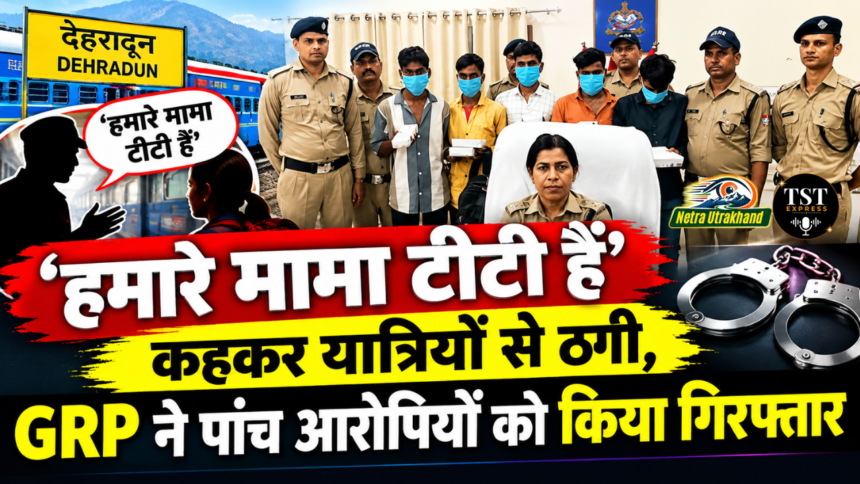 ‘हमारे मामा टीटी हैं’ कहकर यात्रियों से ठगी, GRP ने पांच आरोपियों को किया गिरफ्तार-Newsnetra 5 Untitled design 37