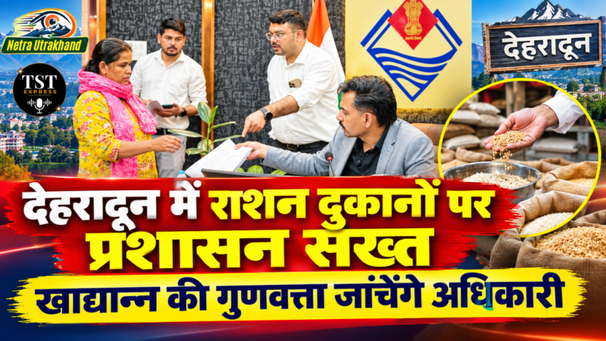 देहरादून में राशन की दुकानों पर प्रशासन सख्त, खाद्यान्न की गुणवत्ता जांचेंगे अधिकारी-Newsnetra 5 Untitled design 41