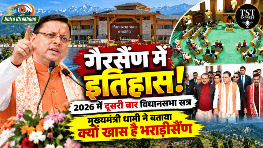 गैरसैंण में इतिहास! 2026 में दूसरी बार विधानसभा सत्र, मुख्यमंत्री धामी ने बताया क्यों खास है भराड़ीसैंण-Newsnetra 7 feature image 31