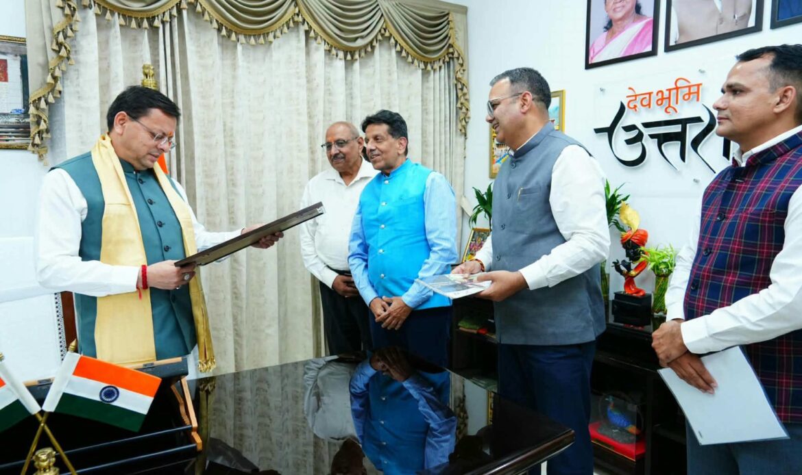 मुख्यमंत्री धामी से EEPC चेयरमैन पंकज चड्ढा की मुलाकात, उत्तराखंड में निवेश और रोजगार पर मंथन-Newsnetra 3 img 1658
